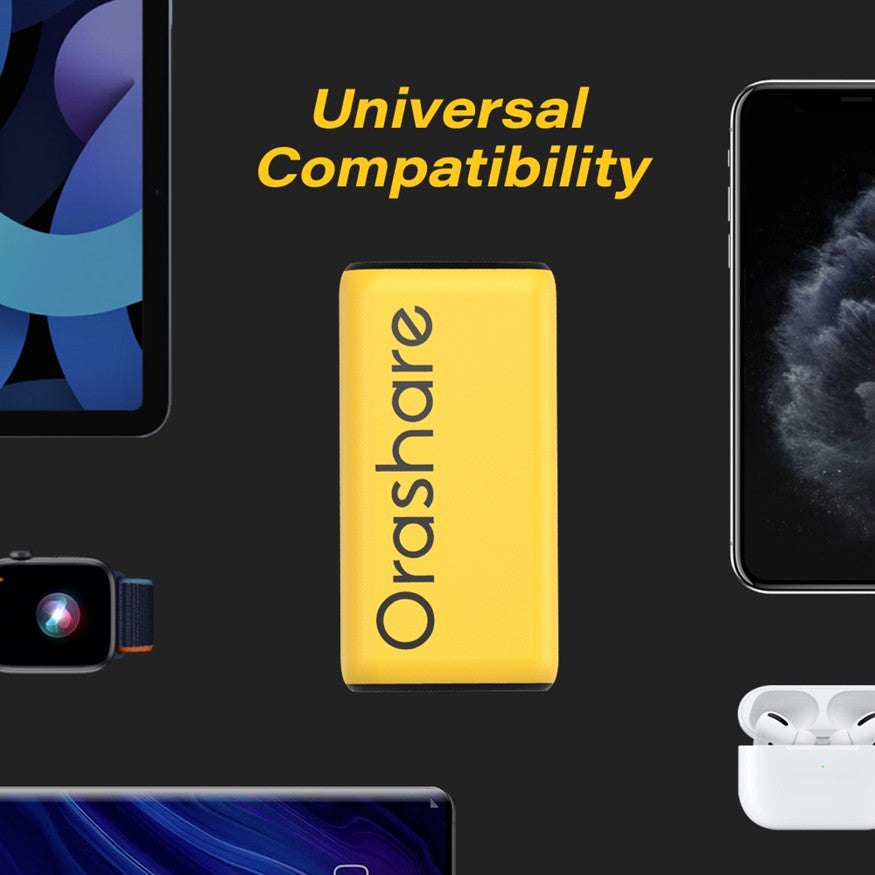 Orashare O20 Powerbank Fast Charging Large Capacity 20000mAh Dual USB Output