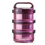 Double Layer Lunchbox Stainless Steel Food Container Leakproof Dinnerware