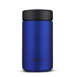 ONEISALL 400ml Portable Stainless Steel Vacuum Flask Mini Thermos Cup Leak-proof Water Bottle