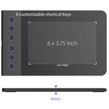 XP-PEN StarG640S 6 x 4 Inch Graphic Drawing Tablet for Android