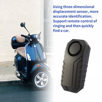 Wireless Remote Control Alarm Bicycle Car Vibration Alarm Safety Lock